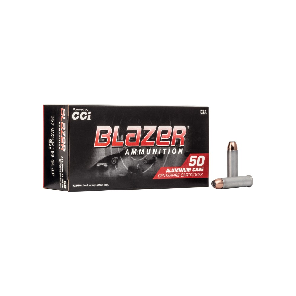 BLAZER 357MAG 158GR JHP 50/1000
