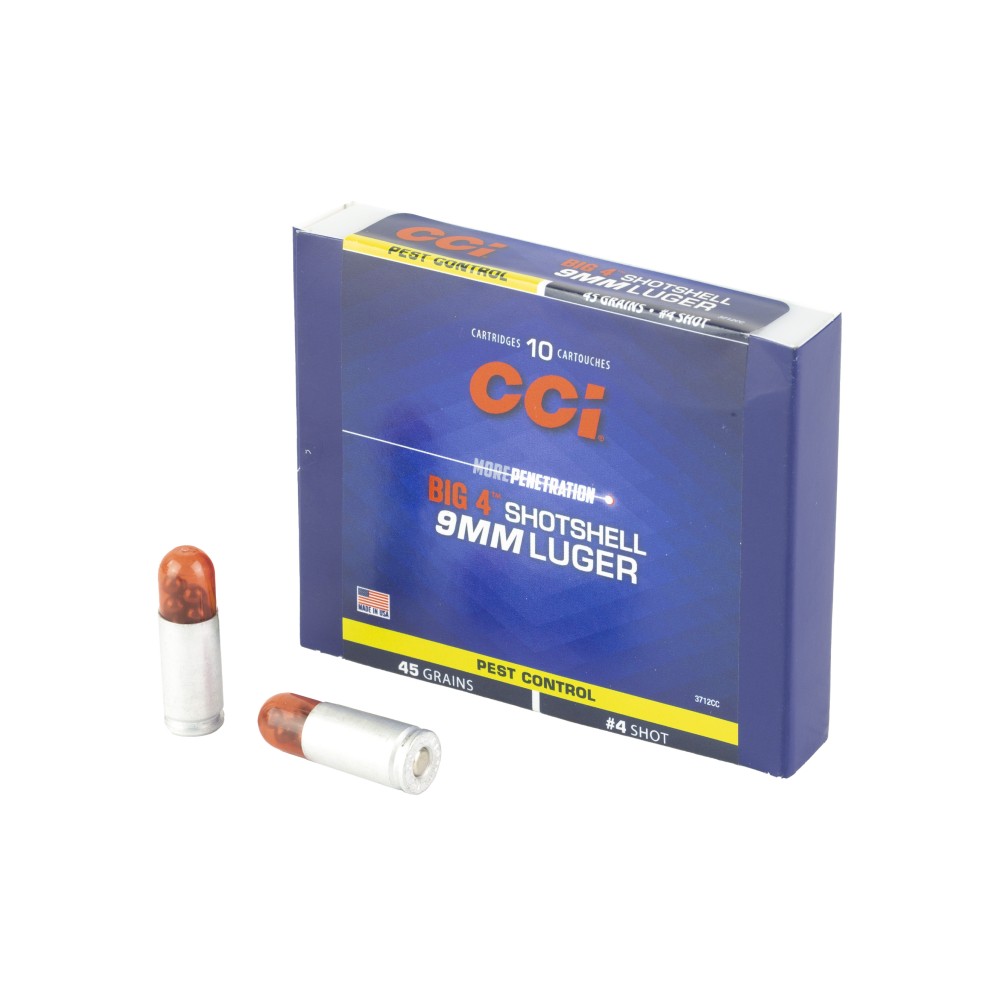 CCI 9MM #4 SHOTSHELL10/200