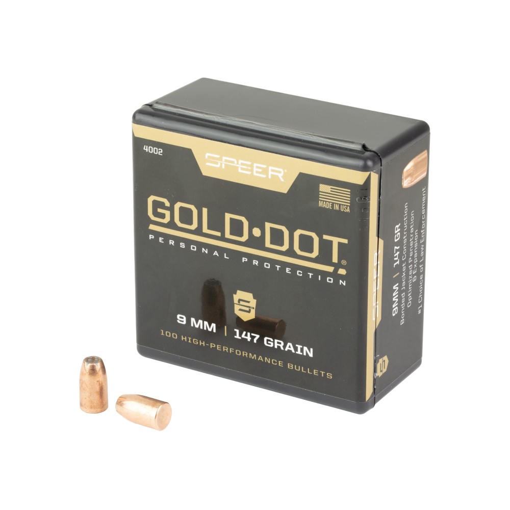 SPR GOLD DOT .355 147GR HP 100CT