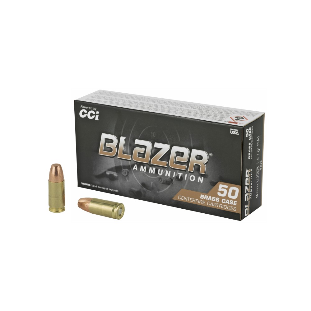 BLAZER BRASS 9MM 147 GR FMJ 50/1000