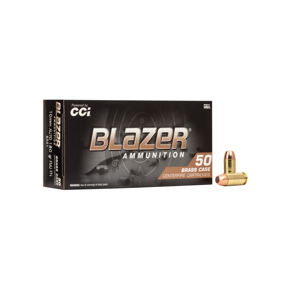 BLAZER BRASS 10MM 180GR FMJ 50/1000