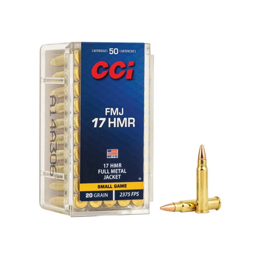 CCI 17HMR 20GR FMJ 50/2000