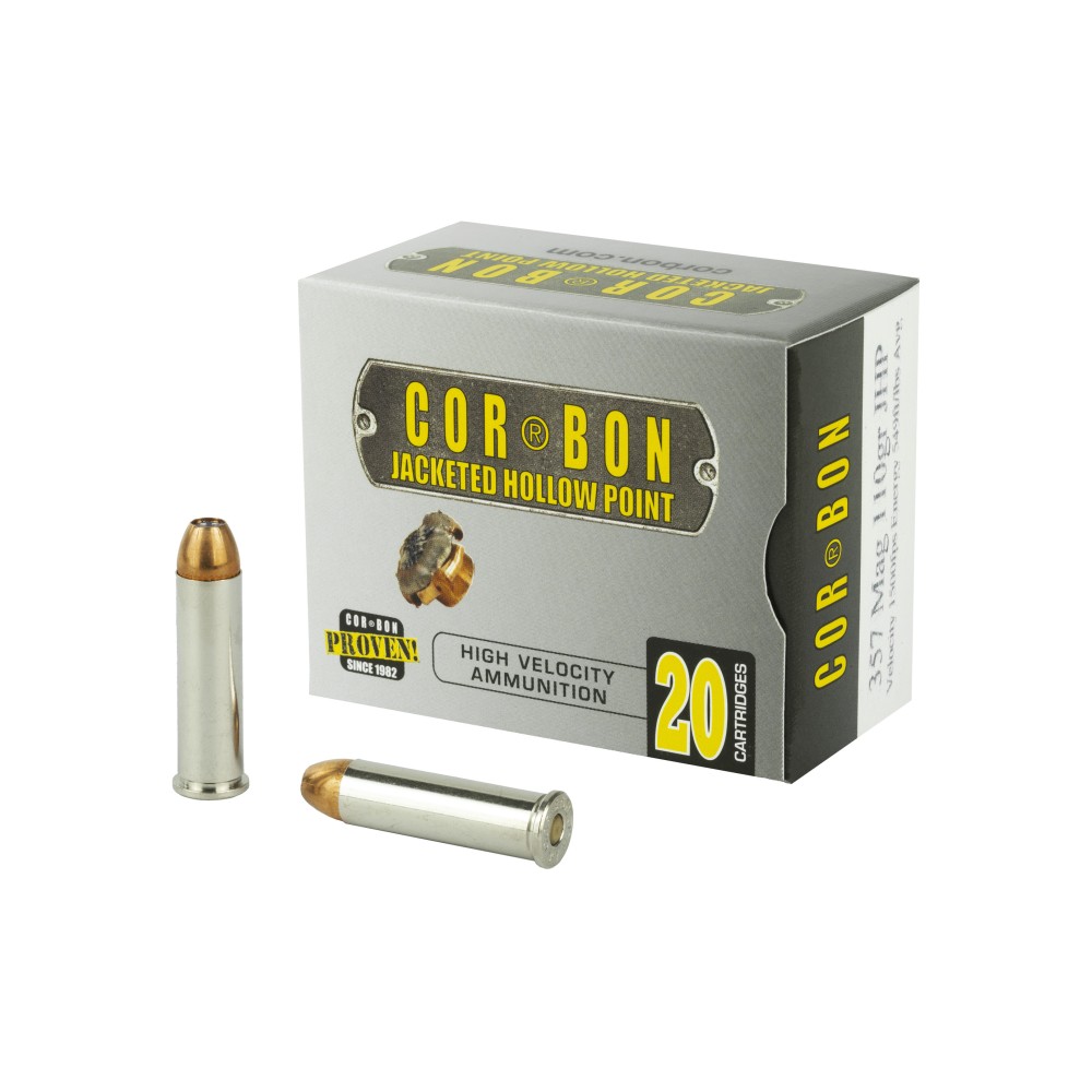 CORBON 357MAG 110GR JHP 20/500