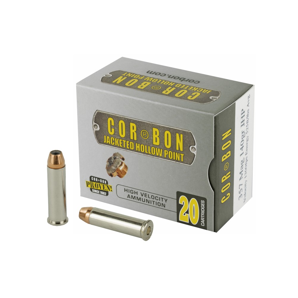 CORBON 357MAG 140GR JHP 20/500