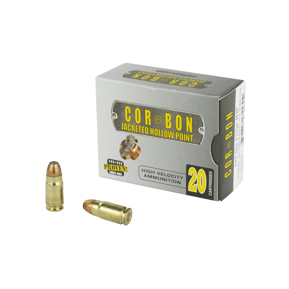 CORBON 357SIG 125GR JHP 20/500