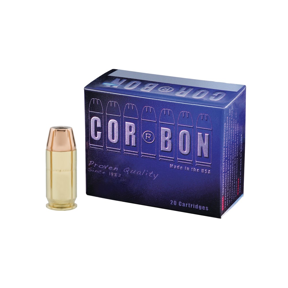 CORBON 45ACP+P 185GR JHP 20/500