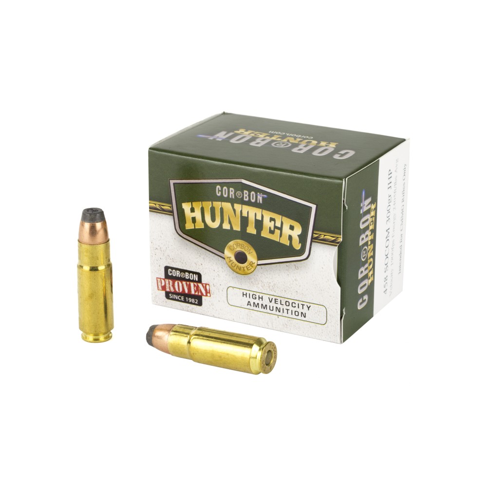 CORBON 458SOCOM 300GR JHP 20/240