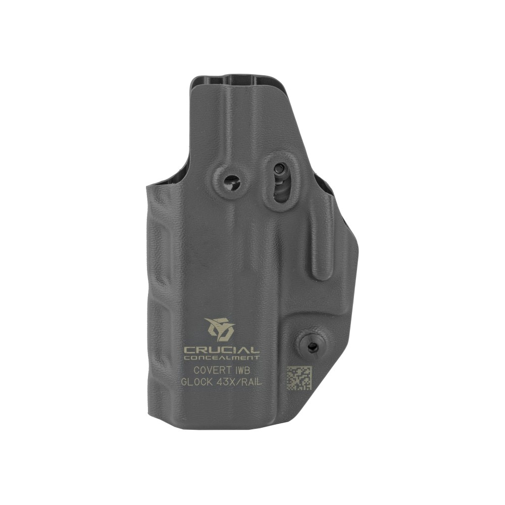 CRUCIAL IWB FOR GLOCK 43/43X AMBI BK