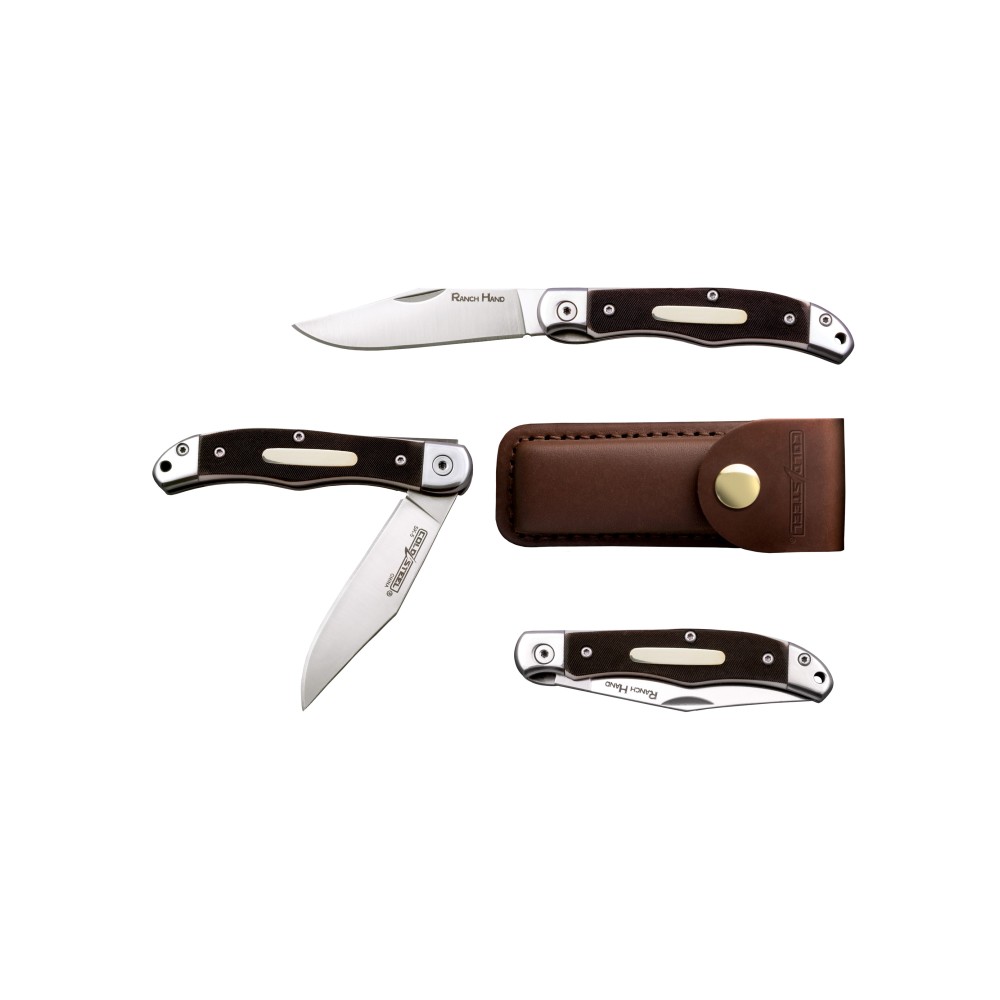COLD STEEL RANCH HAND 3" BONE/SLV
