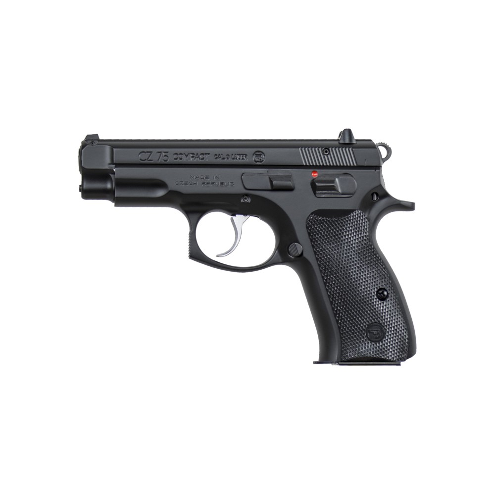 CZ 75 COMPACT 9MM 3.7" BLK 10RD MS