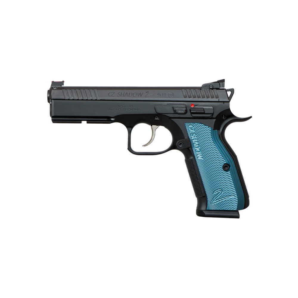CZ SHADOW 2 9MM 4.89" BL/BLK 17RD