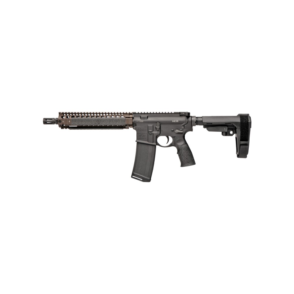 DD MK18 PISTOL 556 32RD 10.3" FDE PB