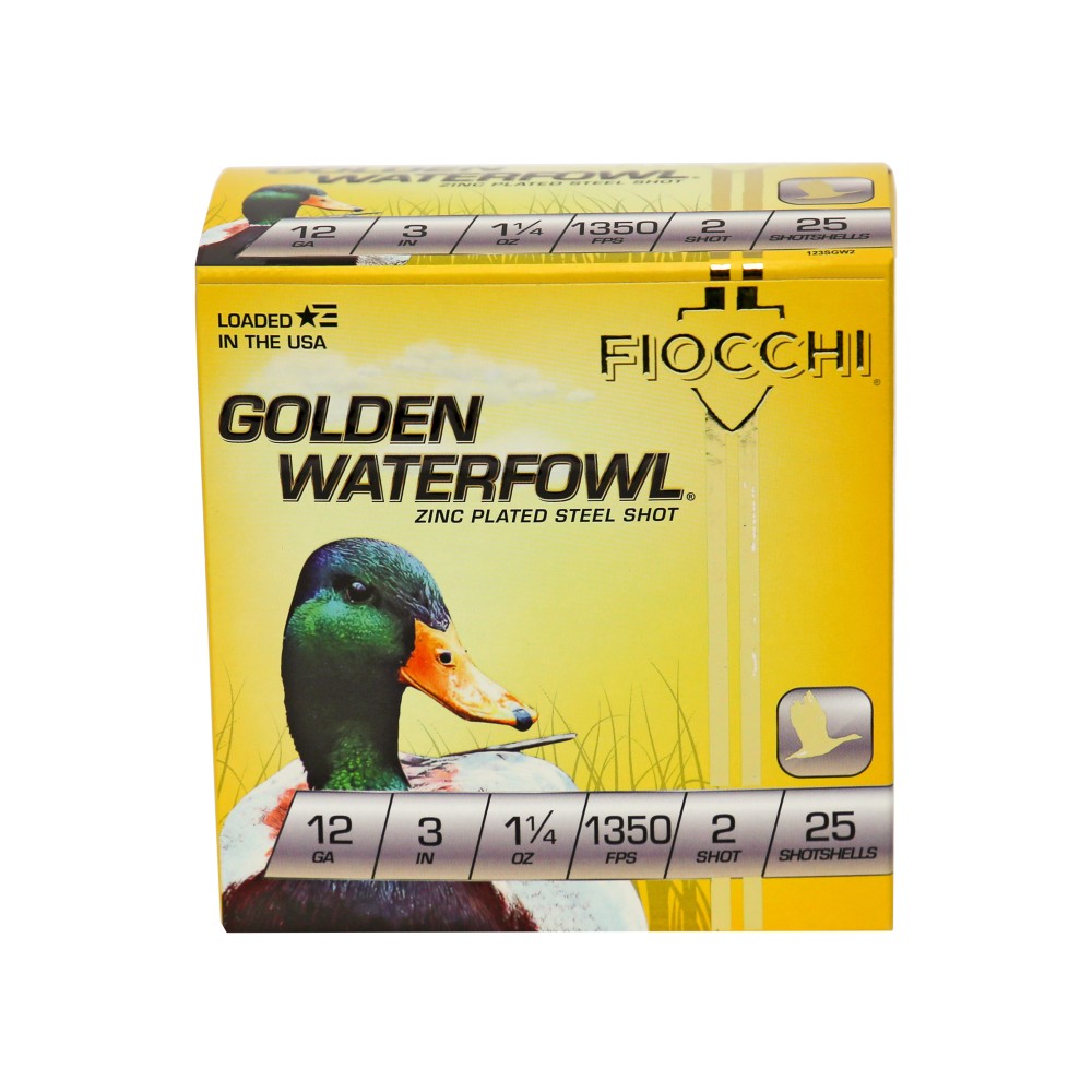 FIOCCHI 12GA #2 GOLDEN 25/250