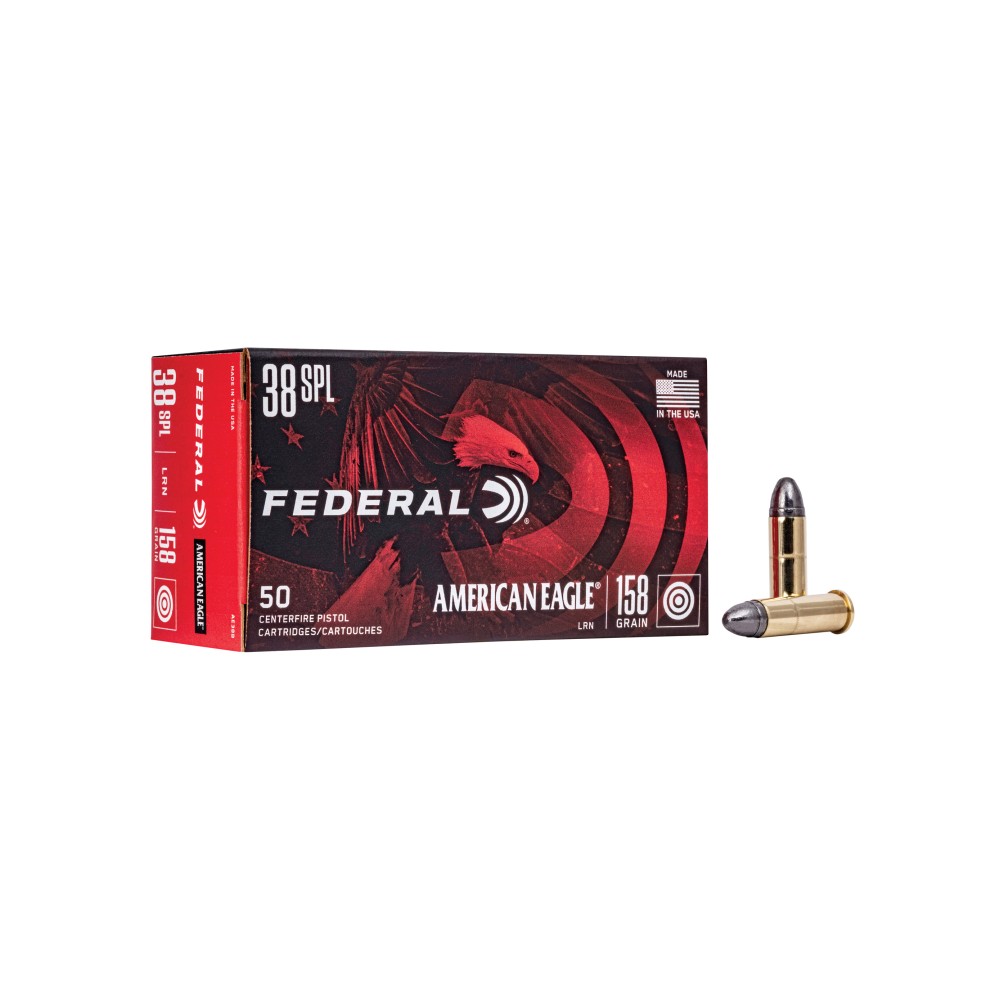 FED AM EAGLE 38SPL 158GR LRN 50/1000
