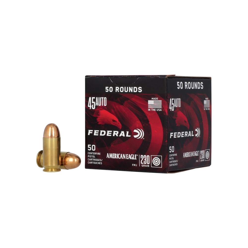FED AM EAGLE 45ACP 230GR FMJ 50/500