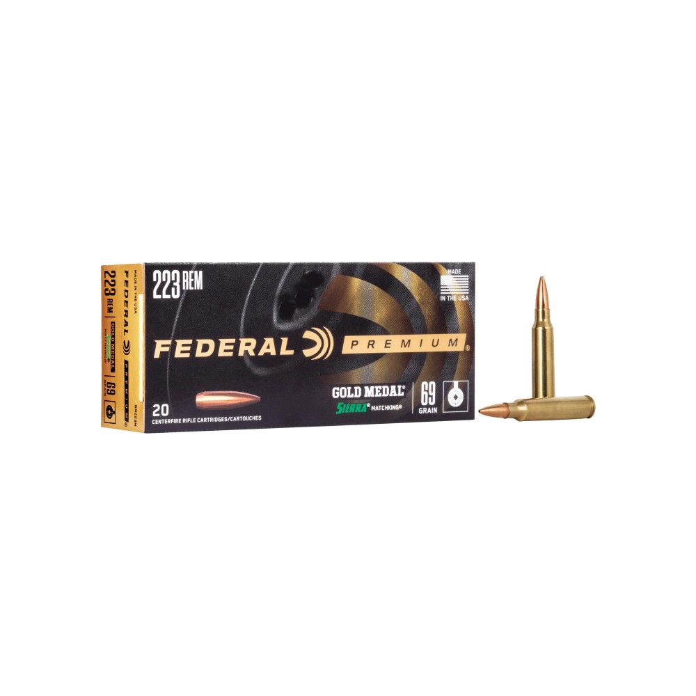 FED GOLD MDL 223REM 69GR BTHP 20/200