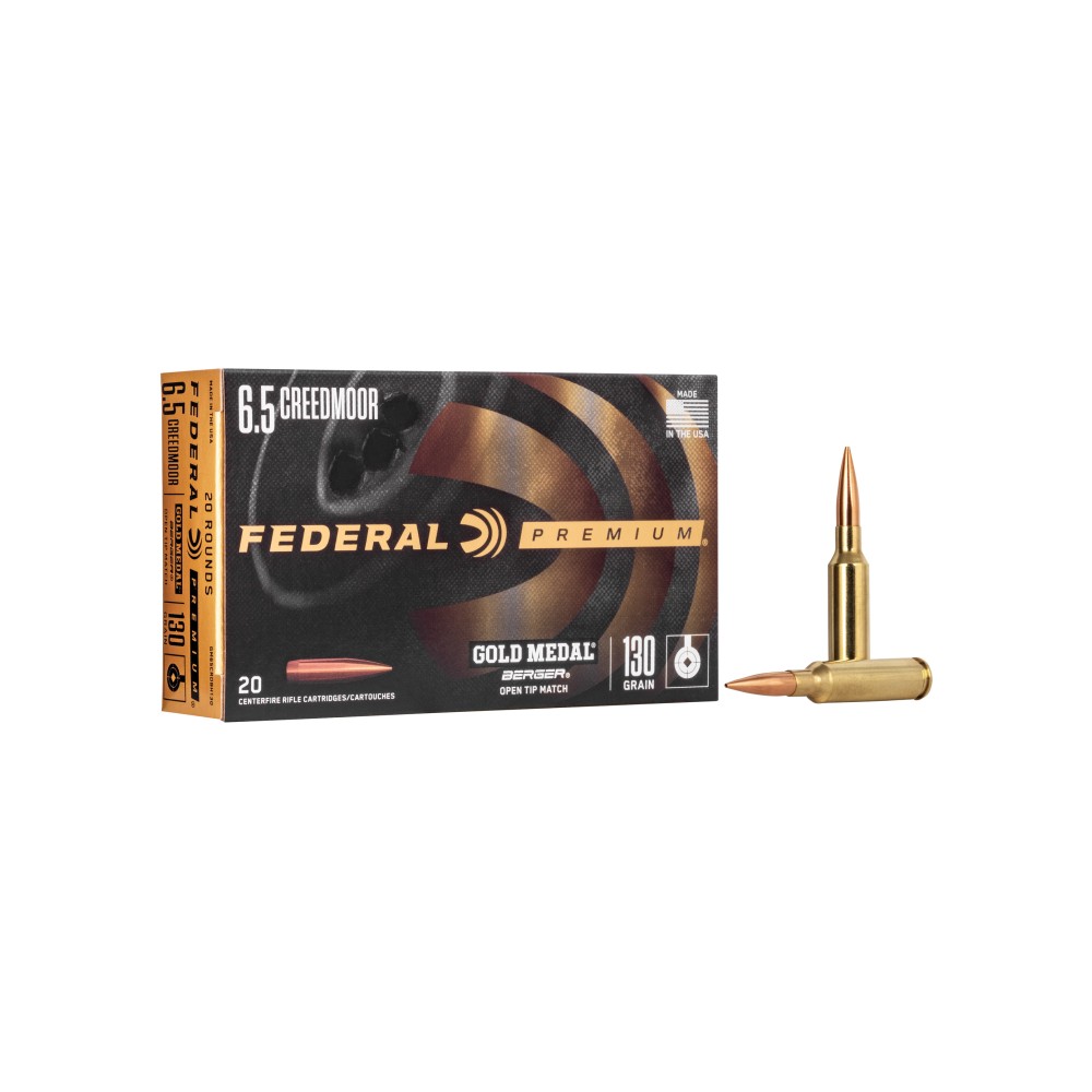 FED GOLD MDL 6.5CREED 130GR BERG 20