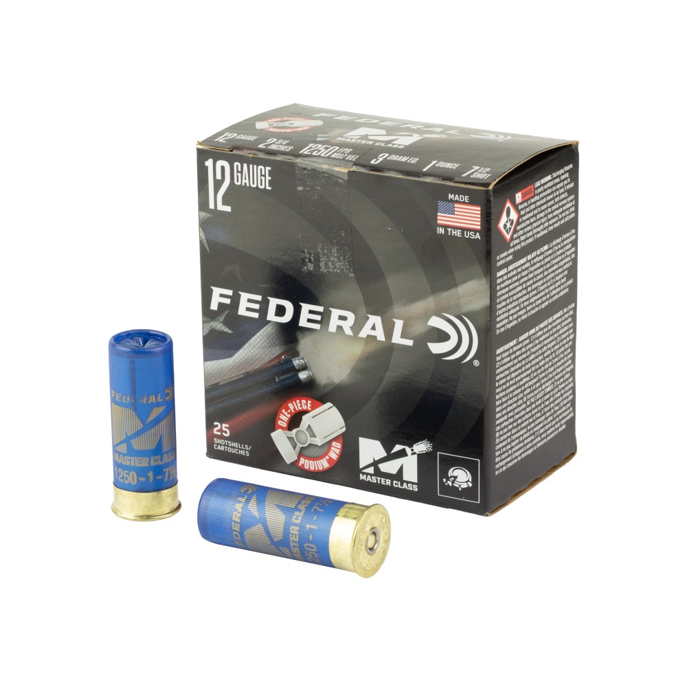 FED MASTER CLSS 12GA 2.75" 1OZ #7.5