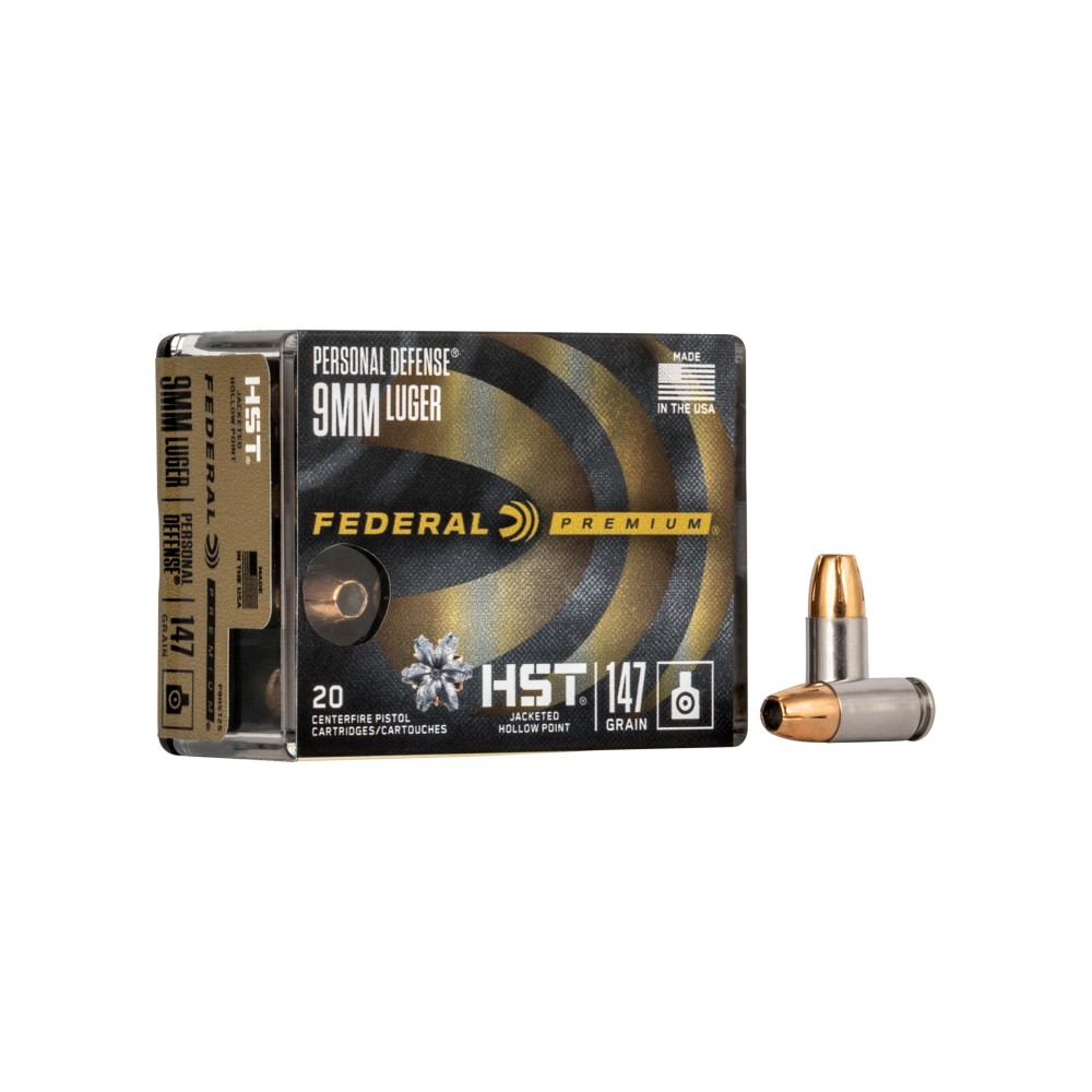 FED PRM HST 9MM 147GR JHP 20/200