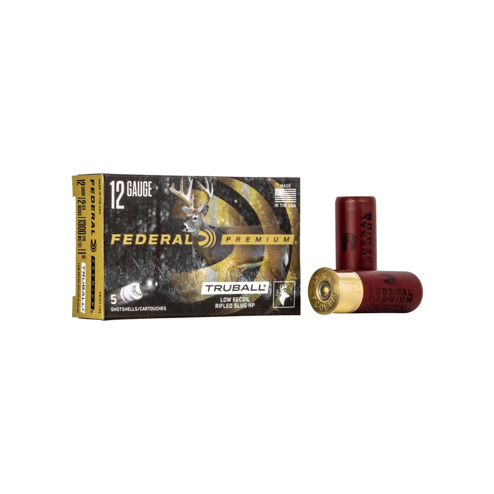 FED PRM 12GA 2.75" LOW RCL SLG 5/250