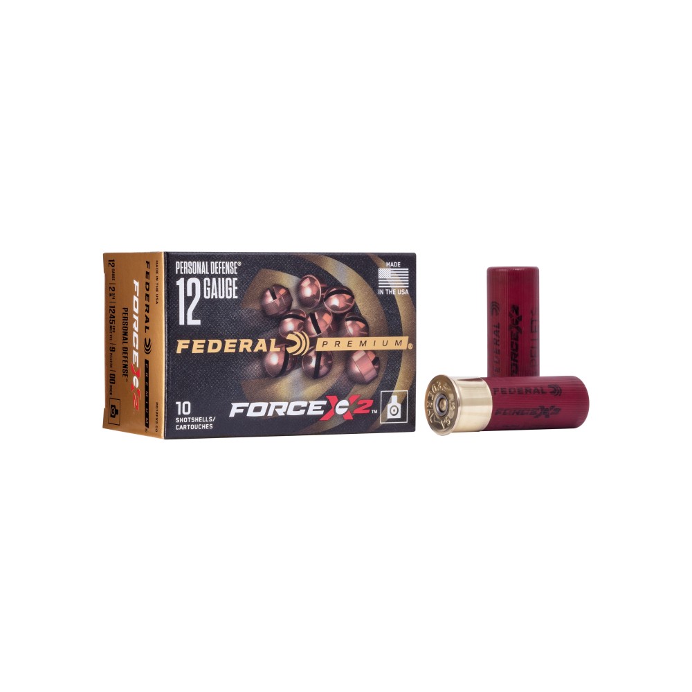 FED PRM FORCE X2 12GA 2.75 9PLLT 00B