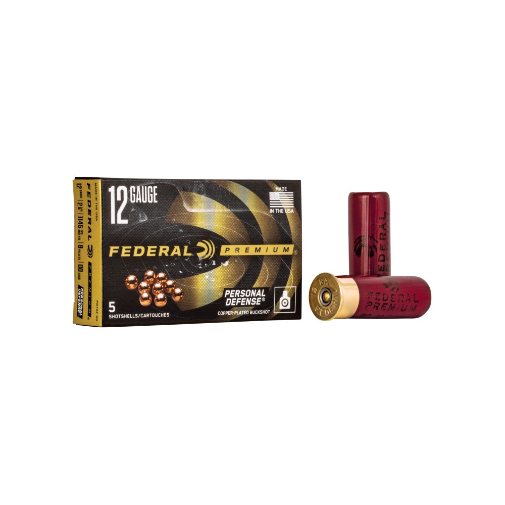 FED PD 12GA 2.75" 00BCK 9PLT 5/250