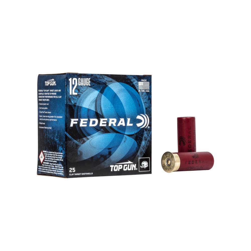 FED TOP GUN 12GA 2.75" #8 25/250