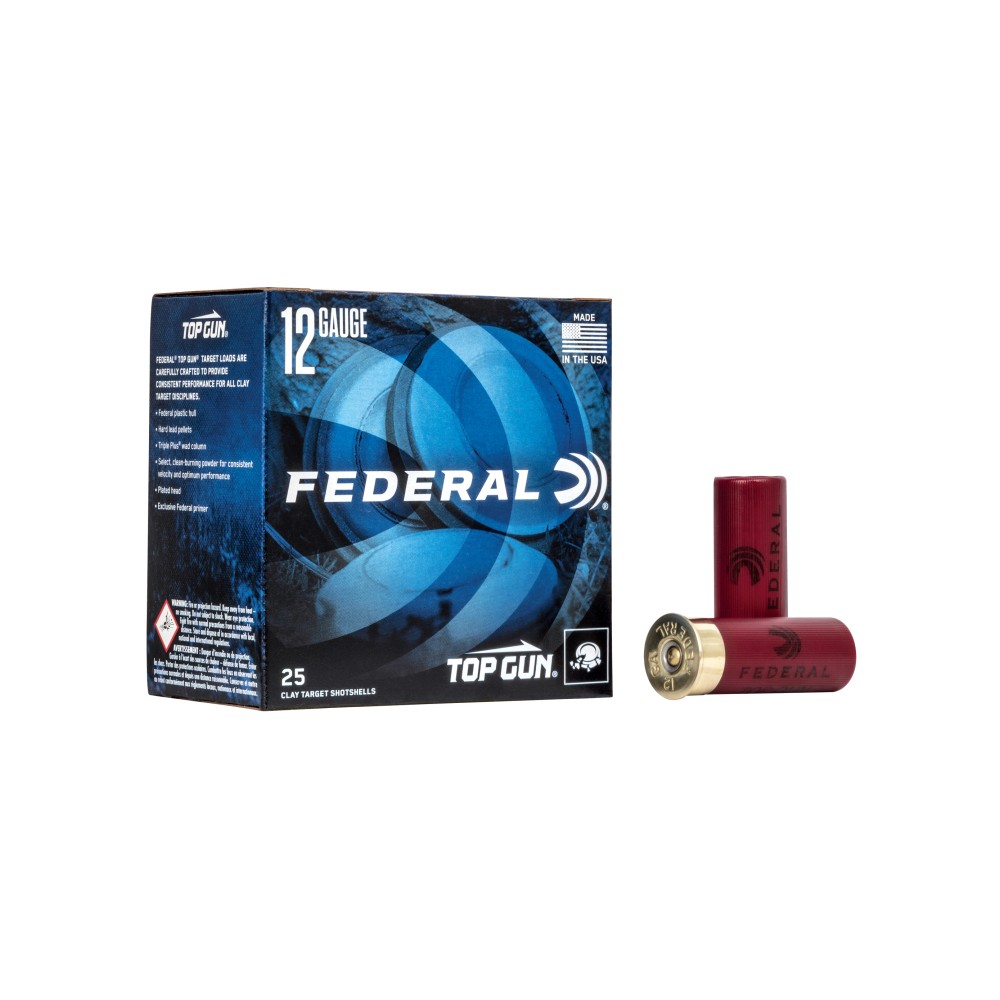 FED TOP GUN 12GA 2.75" #8 25/250