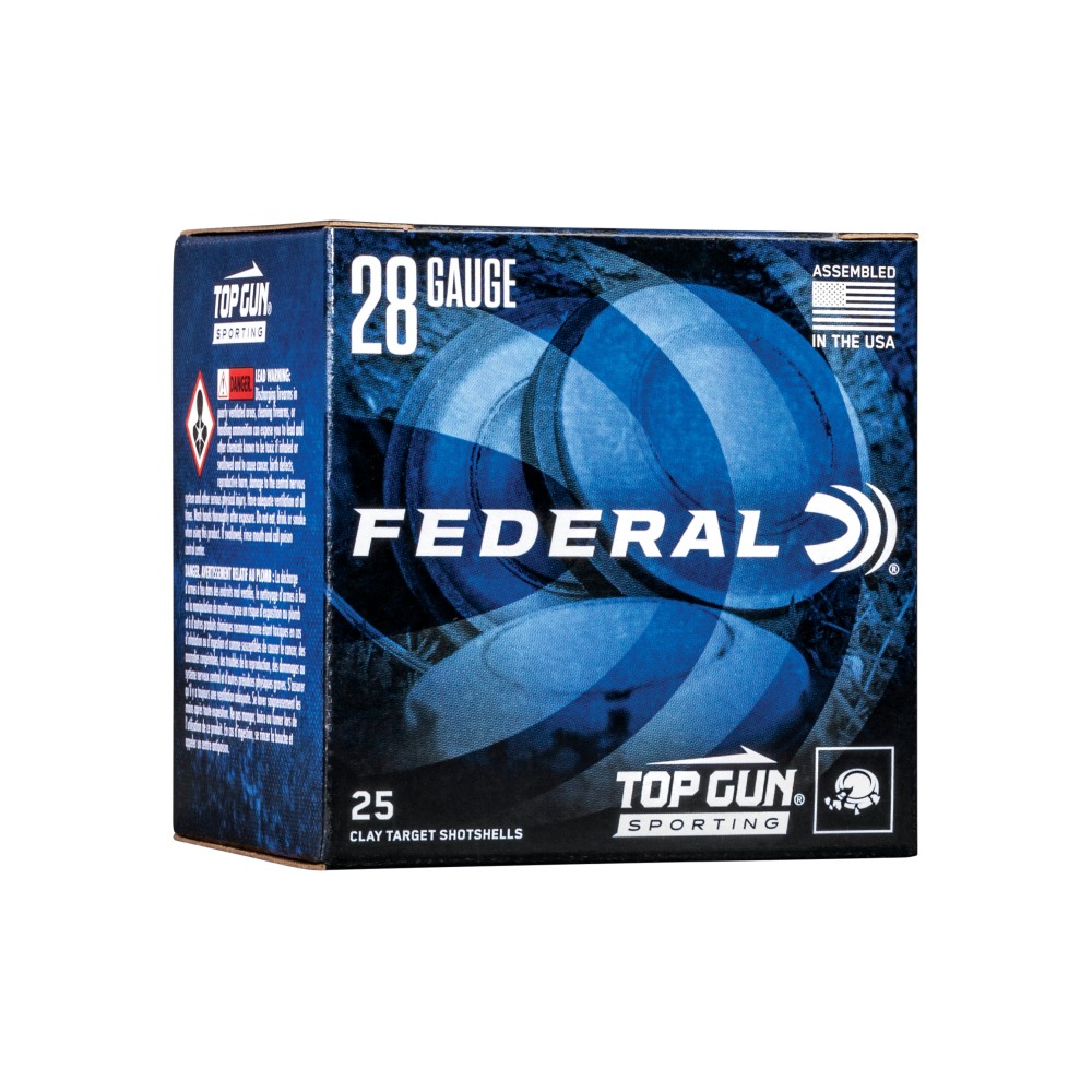FED TOP GUN 28GA 2.75" #7.5 25/50