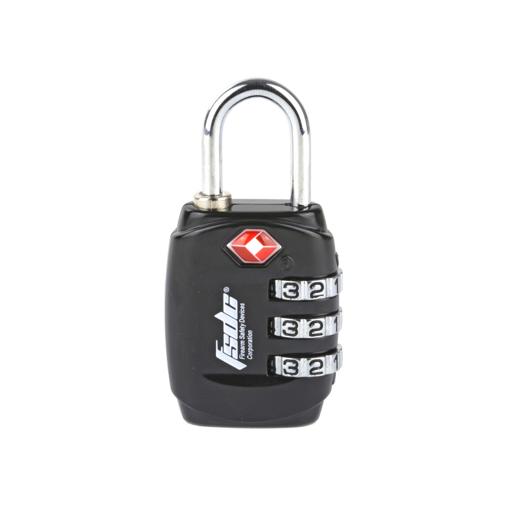 FSDC 3-DIAL TSA COMBO SHACKLE LOCK