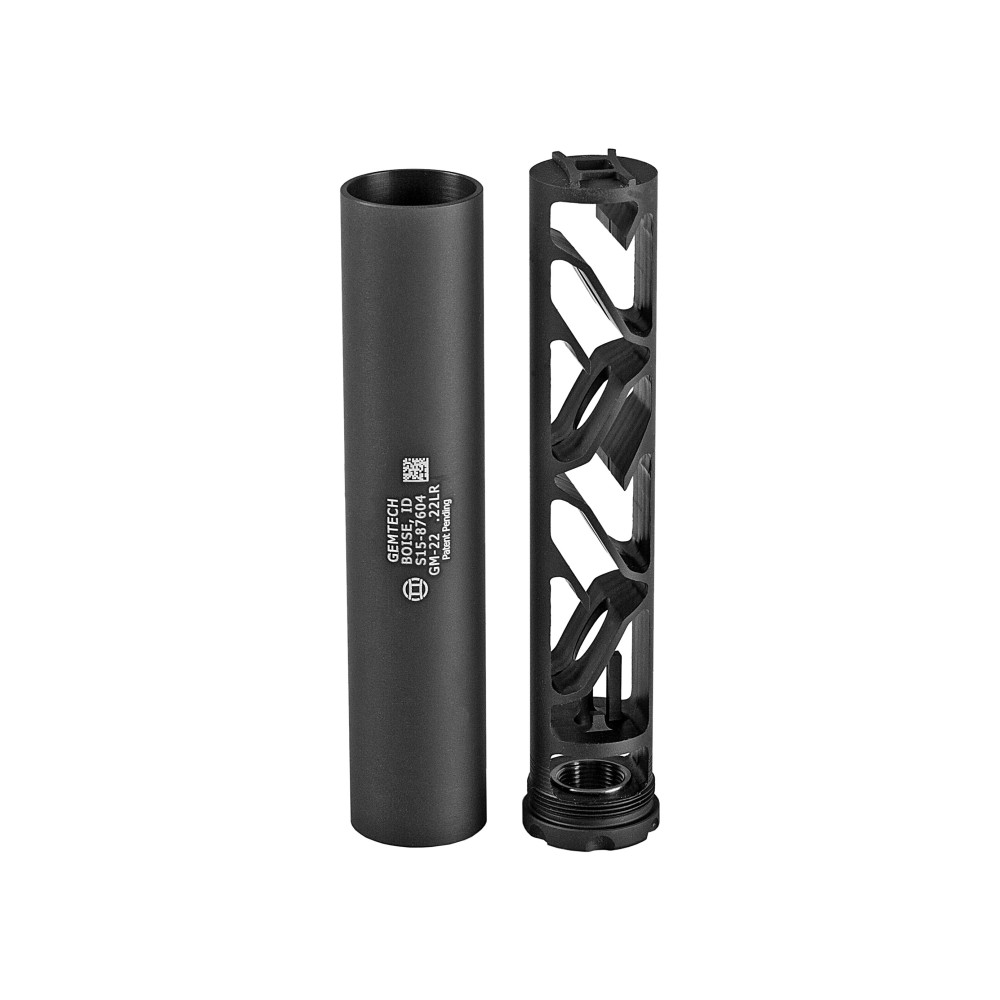 GEMTECH GM-22 SUPPRESSOR 22LR BLK