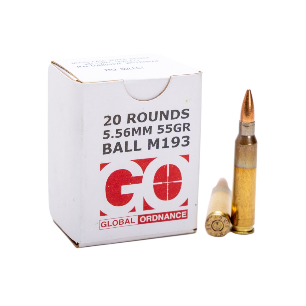 GO 556NATO M193 55GR FMJ 20/1000