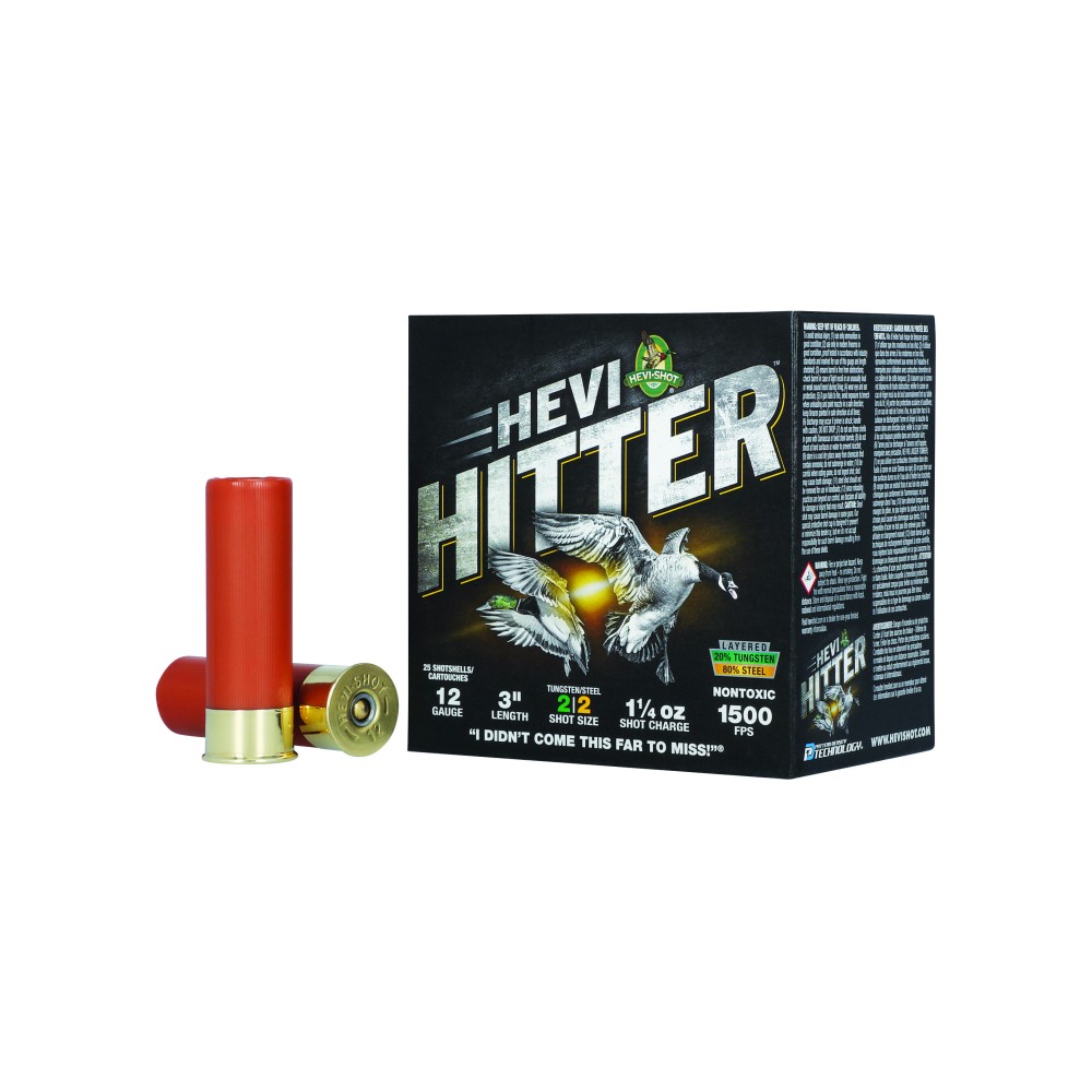 HEVI-HITTER 12GA 3" 1.25OZ #2 TG/STL