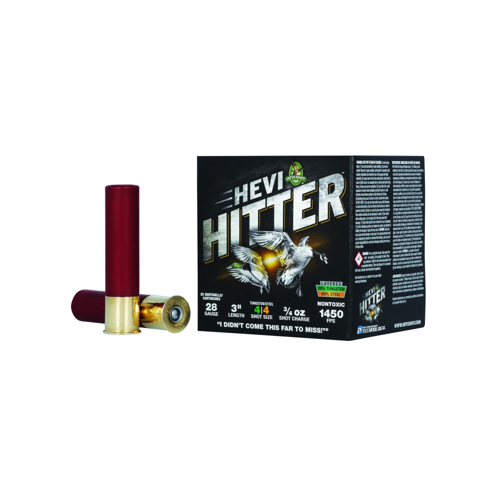 HEVI-HITTER 28GA 3" 3/4OZ #4 TG/STL