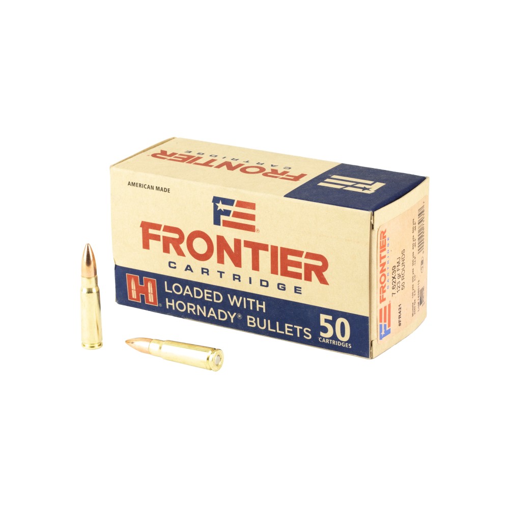 FRONTIER 7.62X39 123GR FMJ 50/500