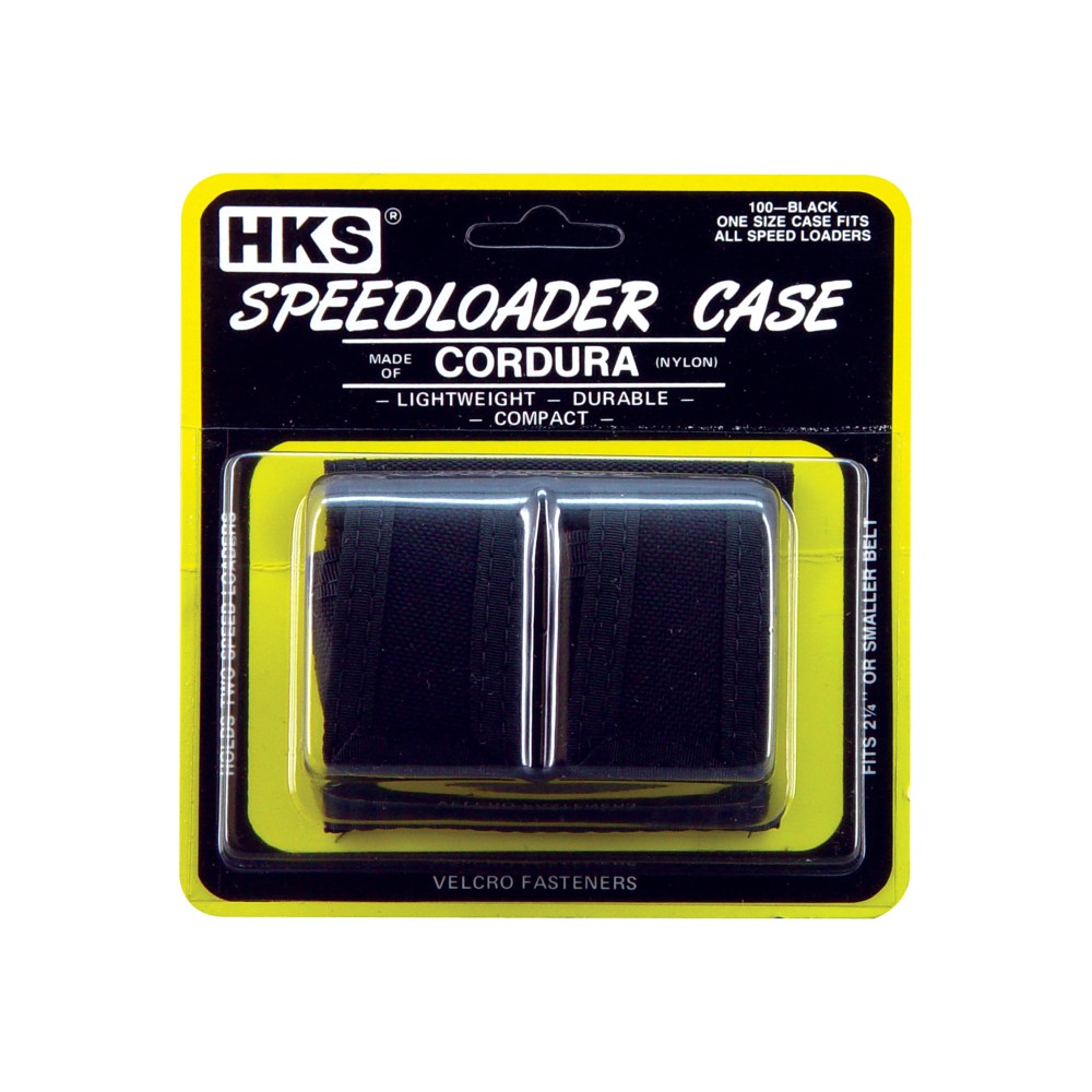 HKS DOUBLE POUCH BLACK CORDURA