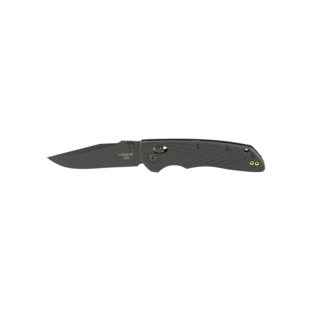HOGUE DEKA 3.25" CLIP BLK POLY BLACK