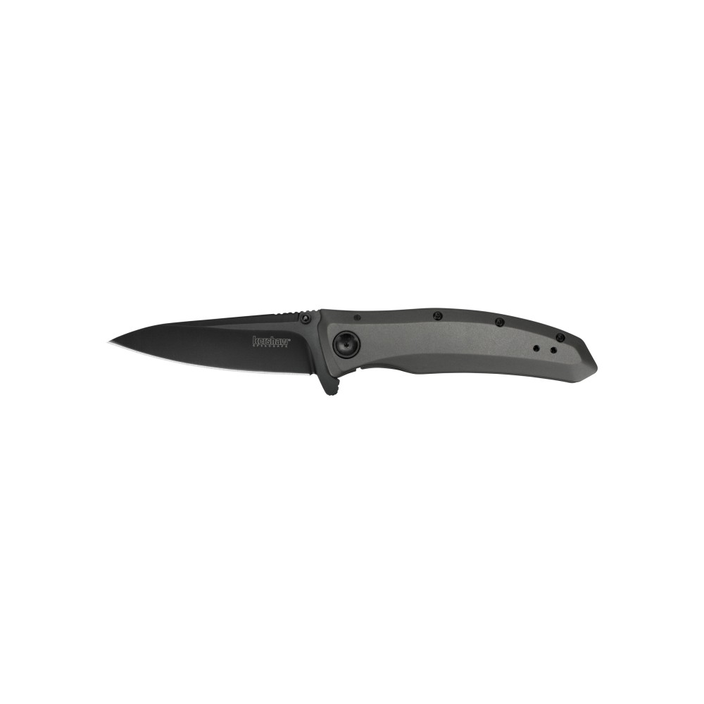 KERSHAW GRID 3.7" PLN BLACK-OXIDE