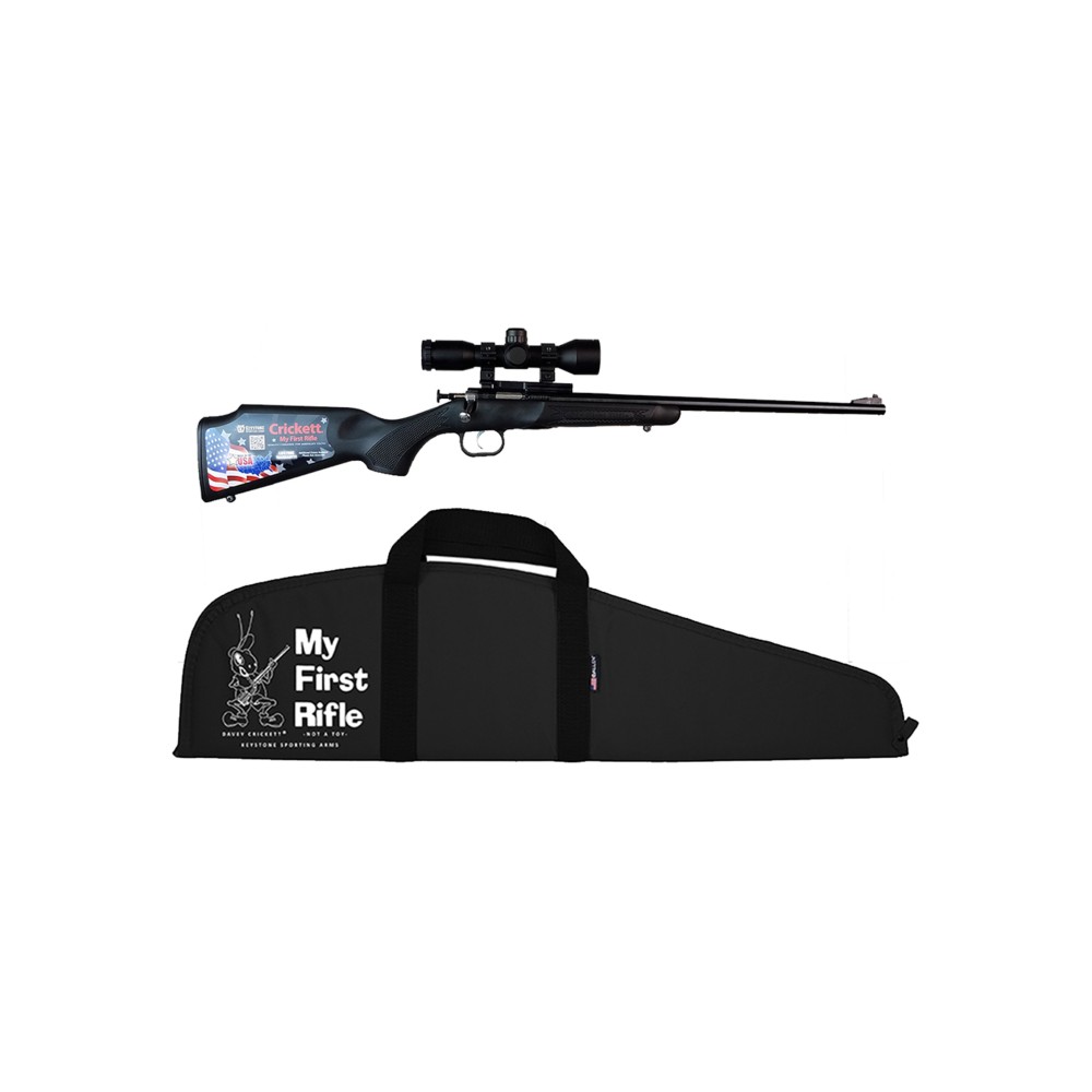 KSA CRICKETT G2 22LR BLK SYN BSC PKG