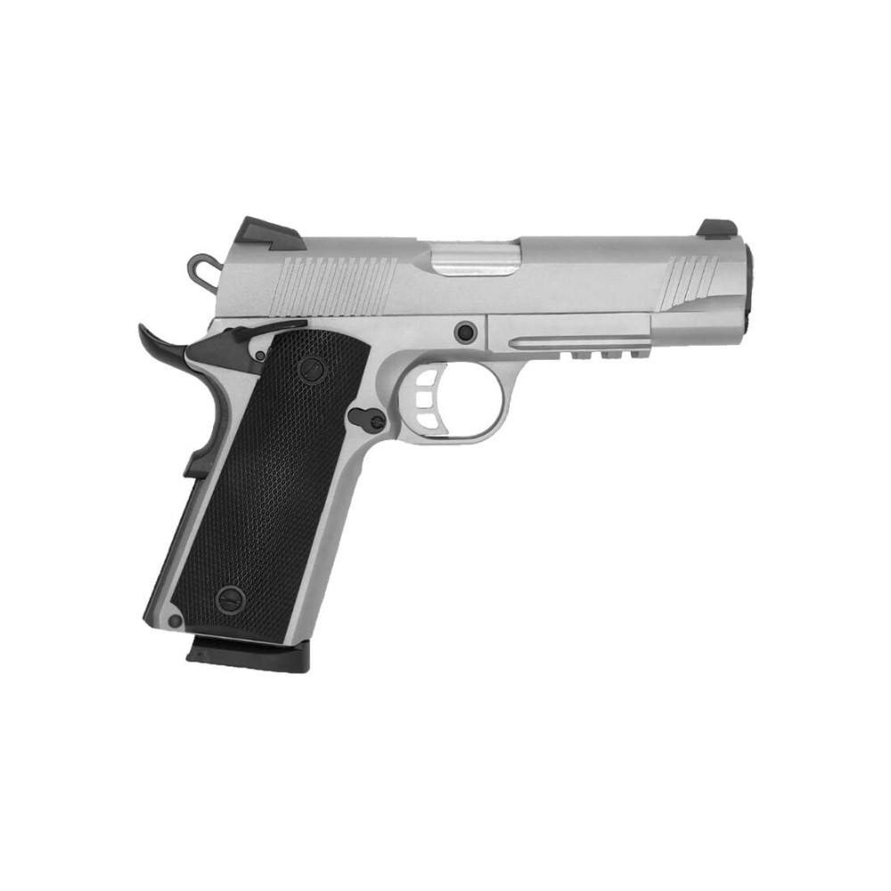 TISAS 1911 SS45R 45ACP 4.25" 8RD SS