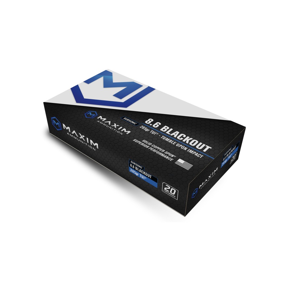 MAXIM 8.6 BLK 235GR TUI SBA 20/200