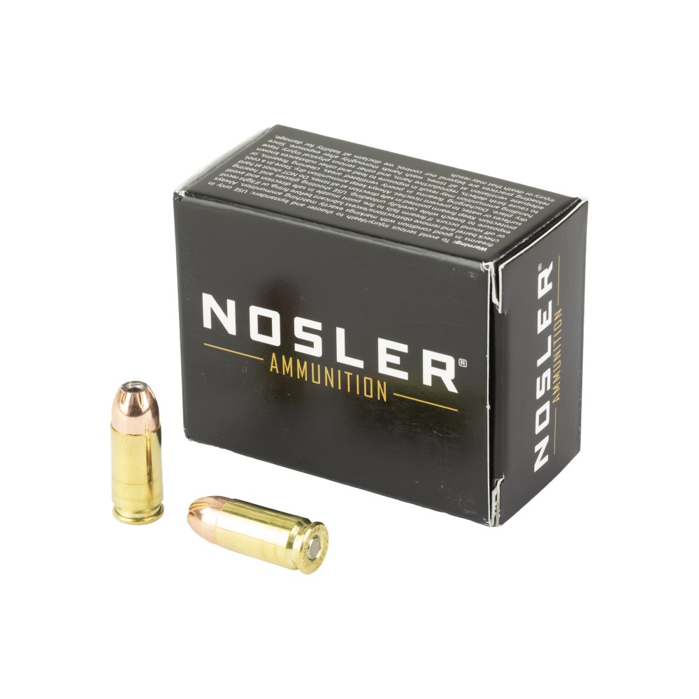 NOSLER ASP 9MM 147GR HG JHP 20/400