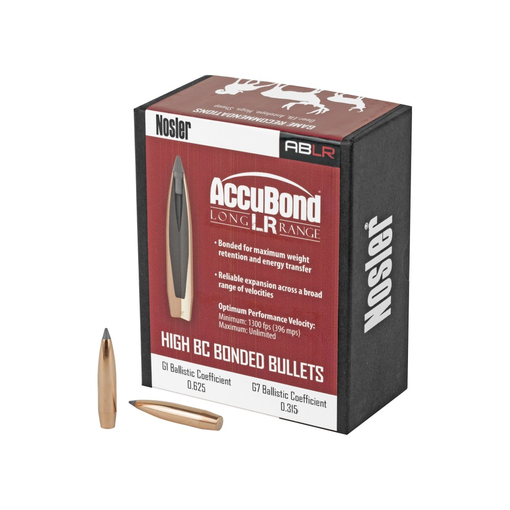 NOSLER ABLR 6.5MM 142GR SP 100CT