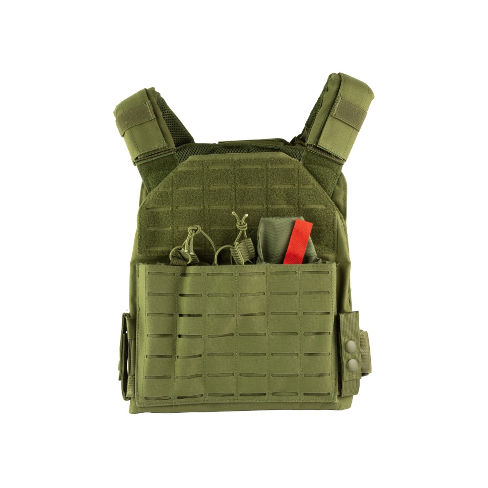 NCSTAR LSR PLATE CARRIER MED-2XL GRN