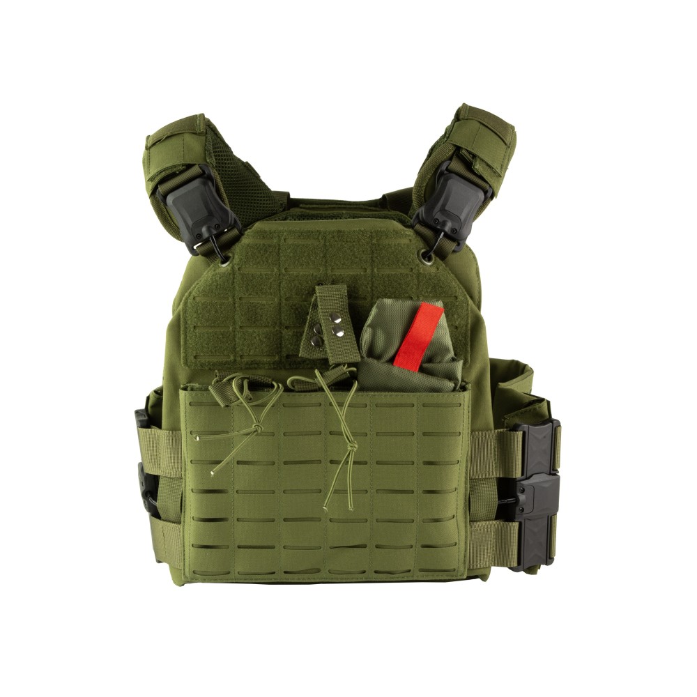 NCSTAR QR LC PLT CARRIER MED-2XL GRN