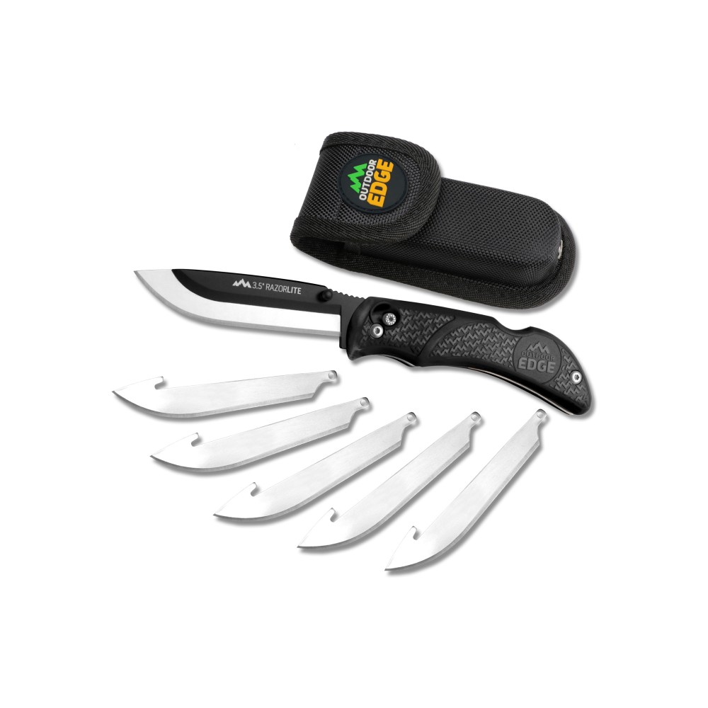 OD EDGE RAZOR LITE 3.5" 6 BLDS BLK