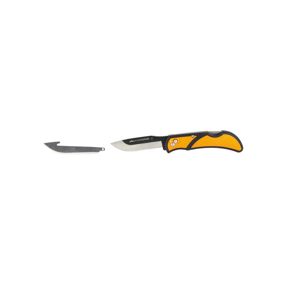 OD EDGE RAZOR-EDC LT 3" 4 BLDS ORG