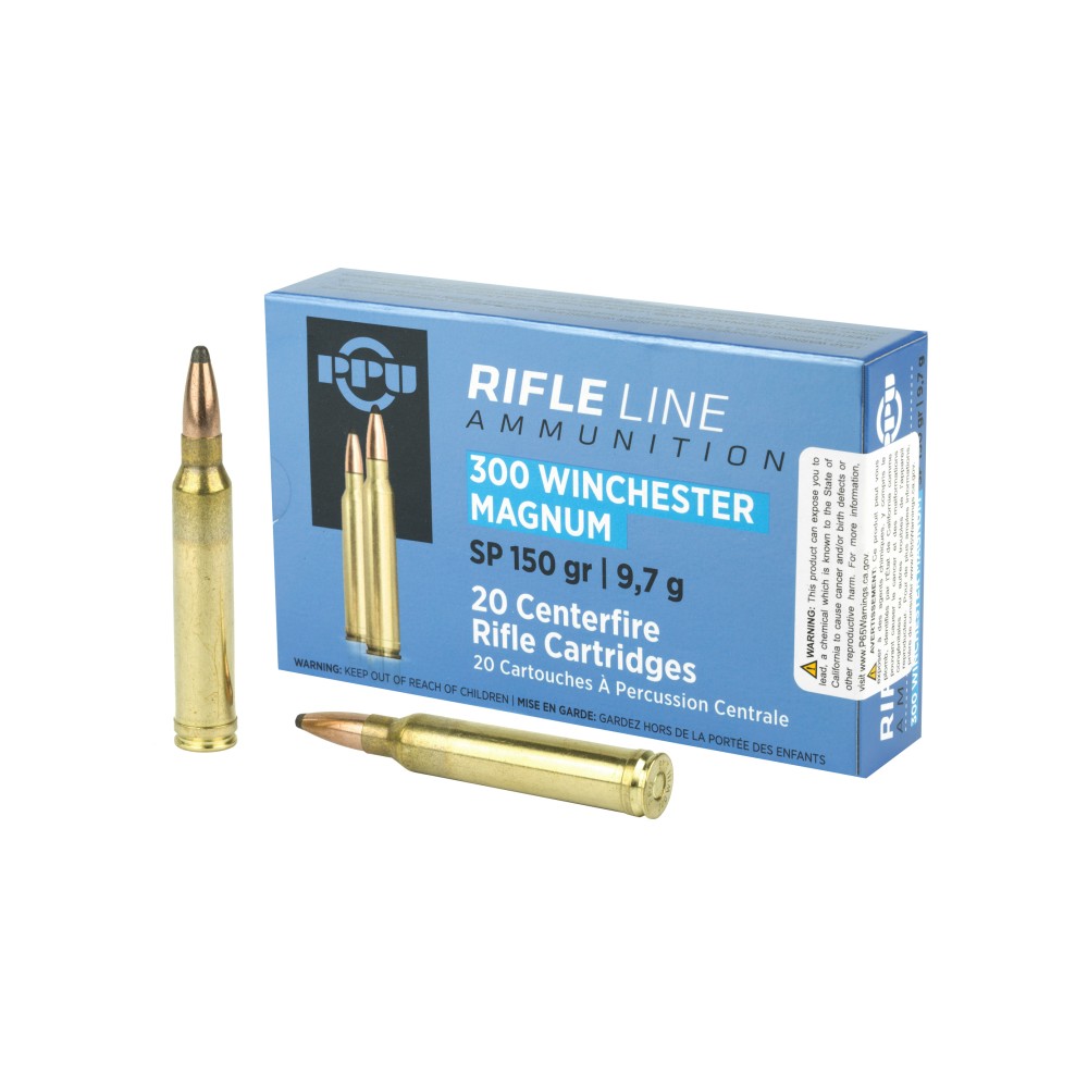 PPU 300WIN MAG SP 150GR 20/200