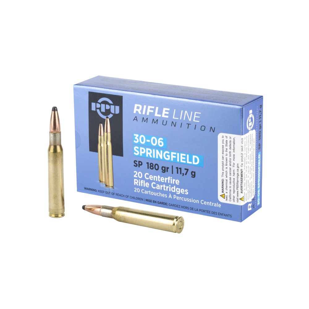 PPU 30-06 SP 180GR 20/200