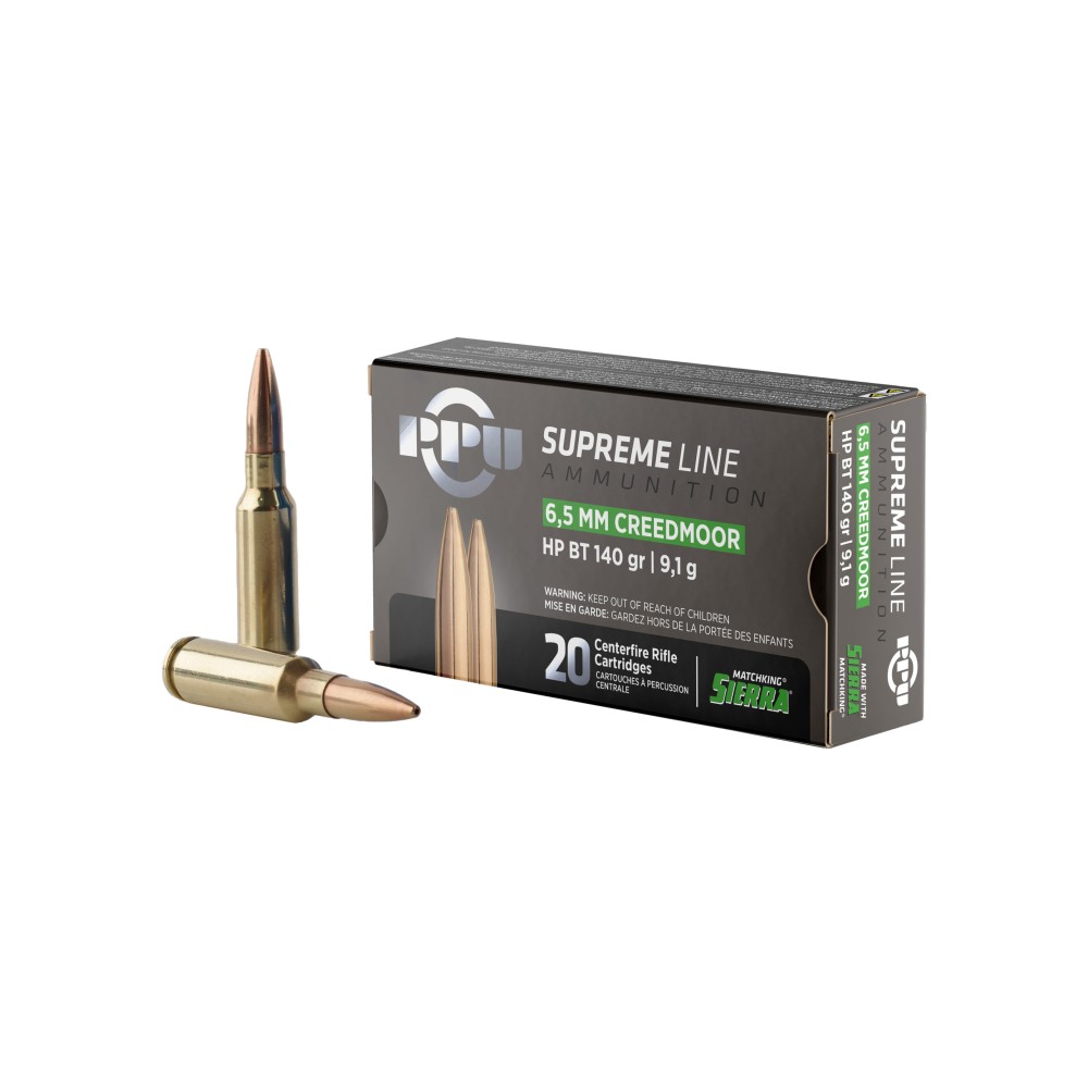 PPU SUPREM 6.5CRED 140GR HPBT 20/200